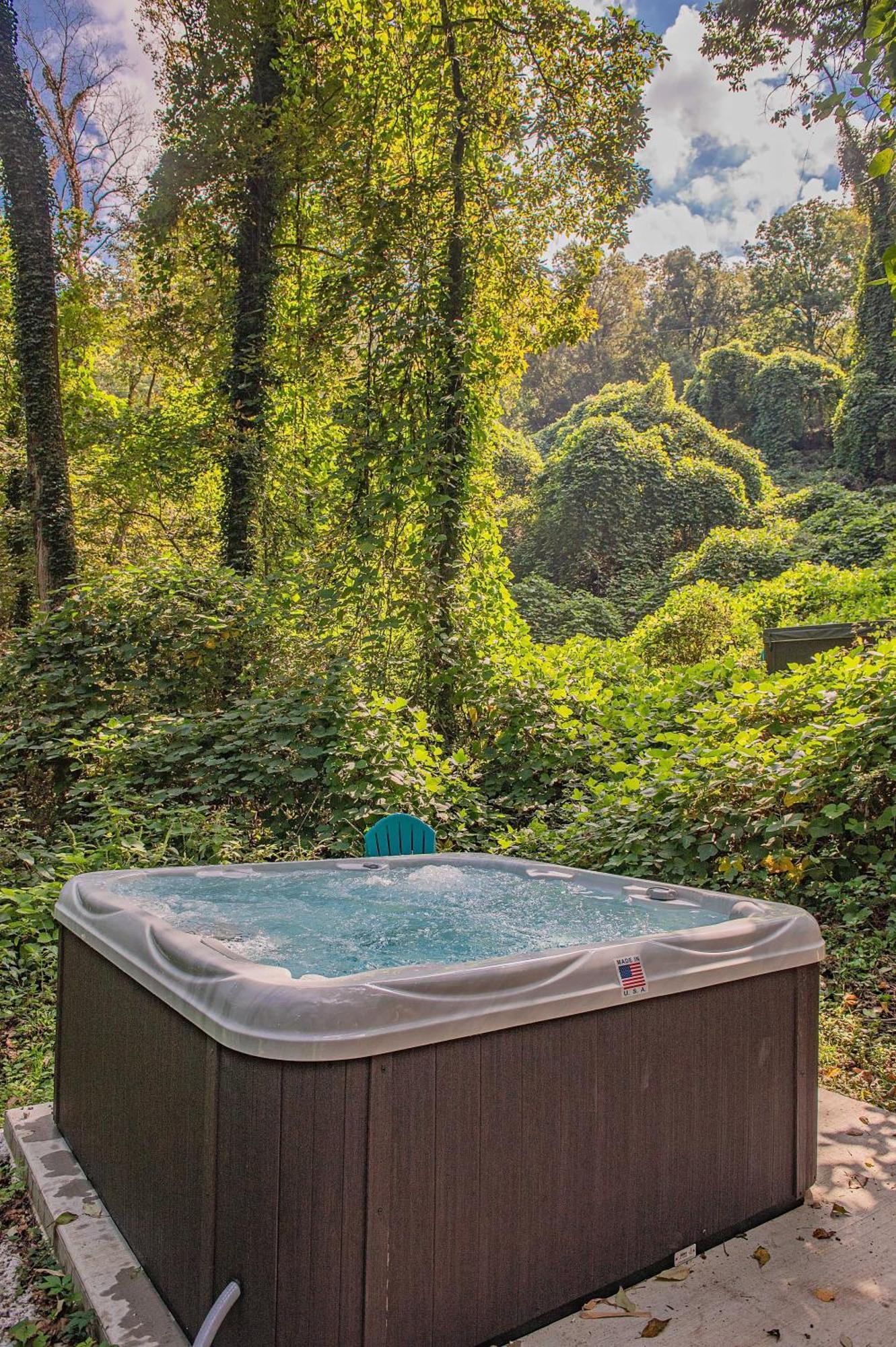Tiny Cabin Village Private Hot Tub Lynda Cabin Chattanooga Kültér fotó