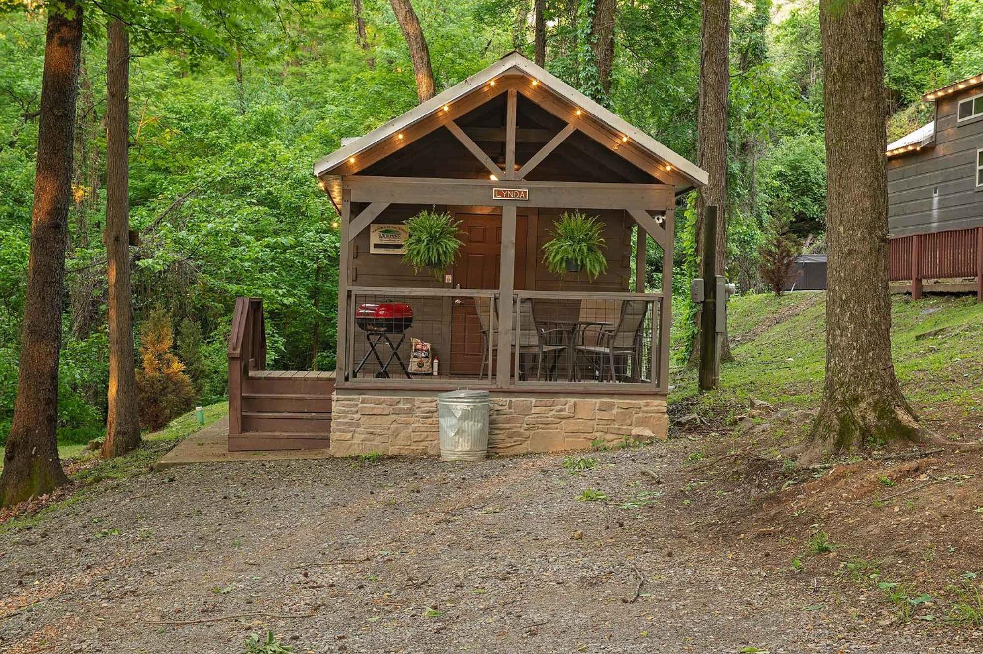 Tiny Cabin Village Private Hot Tub Lynda Cabin Chattanooga Kültér fotó