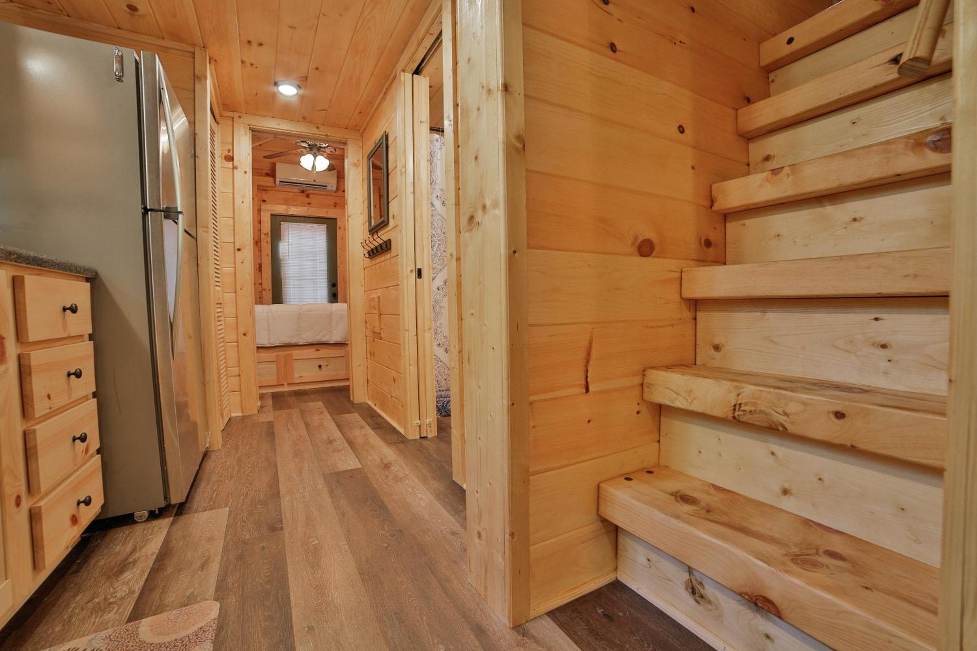 Tiny Cabin Village Private Hot Tub Lynda Cabin Chattanooga Kültér fotó