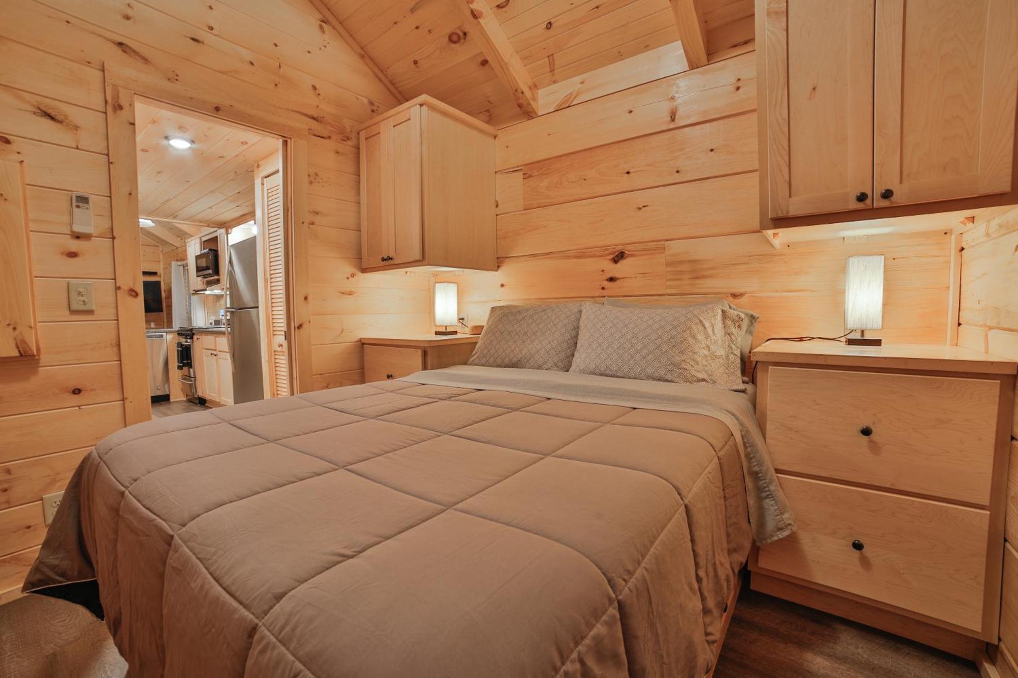 Tiny Cabin Village Private Hot Tub Lynda Cabin Chattanooga Kültér fotó