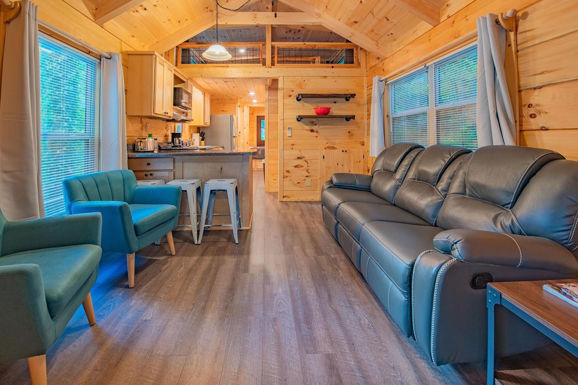 Tiny Cabin Village Private Hot Tub Lynda Cabin Chattanooga Kültér fotó