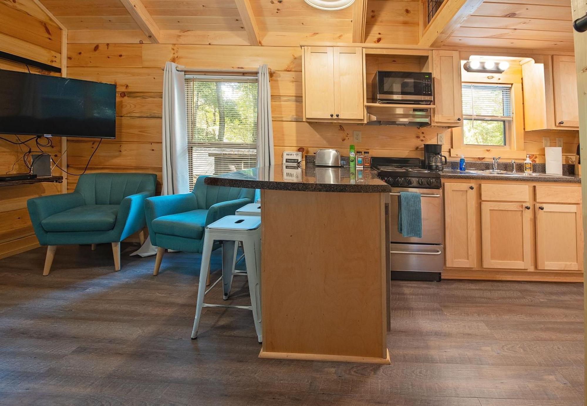 Tiny Cabin Village Private Hot Tub Lynda Cabin Chattanooga Kültér fotó